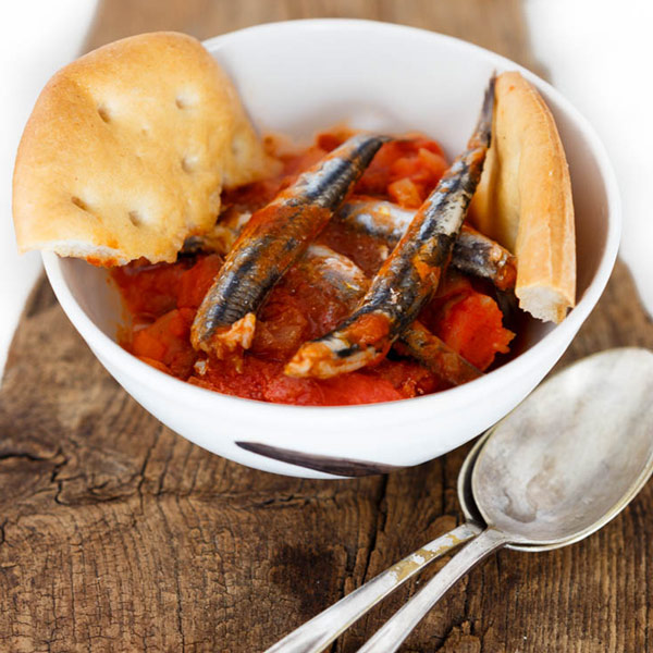 Anchovy Bagnun with Tomato | Petti Recipes