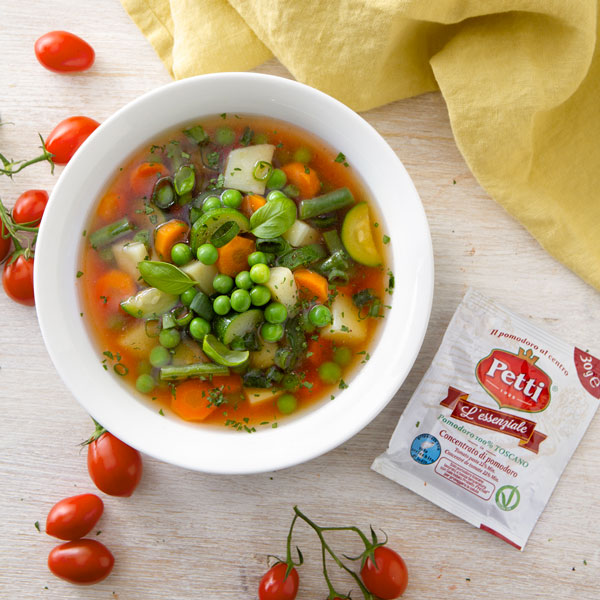 Summer Soup with tomato | Petti Tomato - Petti Recipes